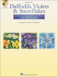 Hal Leonard Daffodils Violets and Snowflakes High BK CD