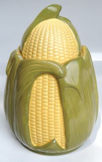 shawnee king corn ceramic cookie jar please look at the bottom of the
