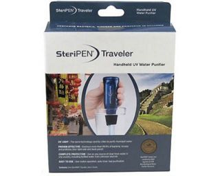 SteriPEN Traveler Pack Handheld Portable Water Purifier Camping Hiking