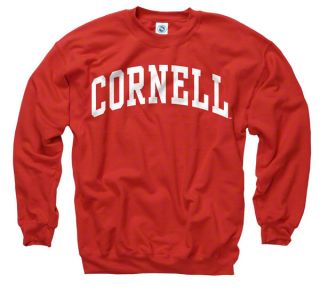 Cornell Big Red Red Arch Crewneck Sweatshirt