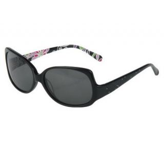 Vera Bradley Carys Sunglasses with Etched Floral Detail —