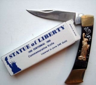 1986 Statue of Liberty Collectors Commemorative Knife