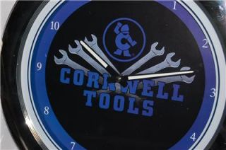 cornwell tools neon clock 16