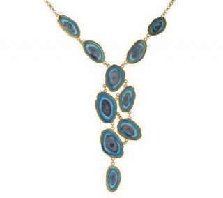 As Is Joan Rivers Look of Agate 18 Necklace —