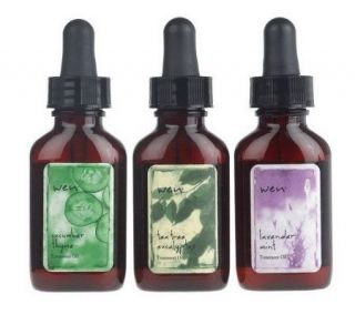 WEN by ChazDean Set of 3 Intensive Treatment Oils, 1 oz. —