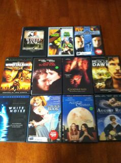 Lot of 12 DVDs August Rush Windtalkers The Confessor Rescue Dawn