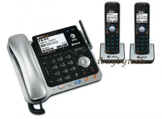 At T TL86109 DECT 6 0 2 Line 2 Cordless Bluetooth Phone