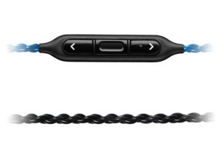 two detachable cords for music and calls one just for