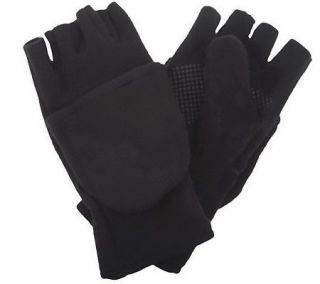 Multi Mitt 4 Way Stretch Fleece Glove with Zip Compartment —