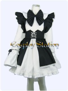 Package Includes One piece Dress + Apron + Other Accessories