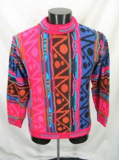 Vintage Authentic Coogi Crewneck Sweater S 42 Ch Bill Cosby