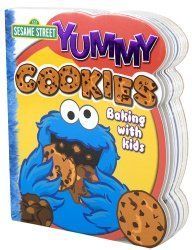 Sesame Street Cookie Monster Yummy Cookies Recipe Book