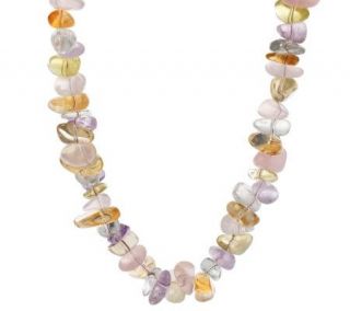 Carolyn Pollack Tranquility 20 Mixed Metal Bead Necklace —