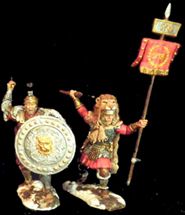 Conte ROMAN ARMY COMMAND SET Caesar Toy Soldiers Gladiator ROME004 NEW