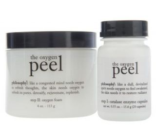 philosophy 2 step super size oxygen peel treatment kit —