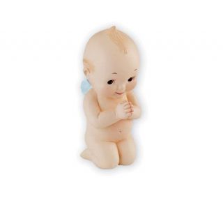 Kewpie Heaven Sent 3 1/4 Bisque Porcelain Figurine —