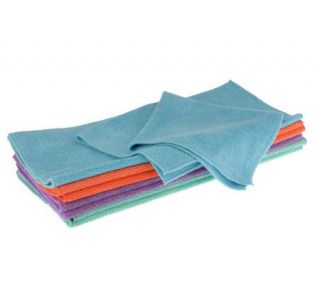 Don Asletts Set of 8 Multi purpose Microfiber Cleaning Cloths