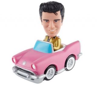 Elvis Presley Wacky Wobbler Pink Cadillac Bobble Head —