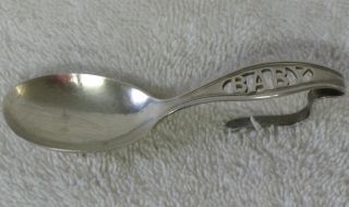 Watrous Mfg Company Sterling Silver Baby Spoon Baby