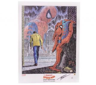 Spider Man No More] Signed Lithograph —