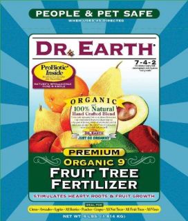 Fruit Tree Fertilizer Dr Earth 708P Organic 9 4 Lb