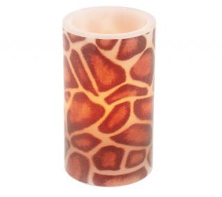 CandleImpressio 6 Scented Animal Print FlamelessCandle with Timer