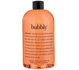 philosophy bubbly shampoo, shower gel & bubblebath, 16 oz —