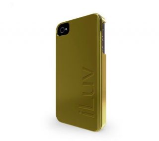 iLuv Sentinel Metallic Case for iPhone 4   Goldtone —