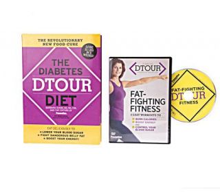 Prevention Diabetes DTour Diet Book and DVD Workout —