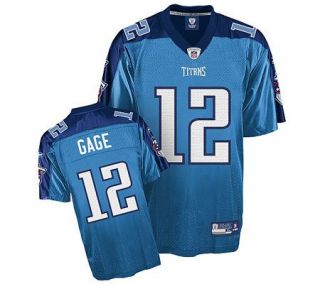 NFL Tennessee Titans Justin Gage Replica Team Color Jersey —