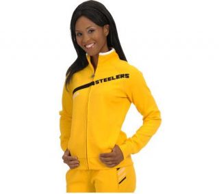 NFL Pittsburgh Steelers Womens Track Jacket —