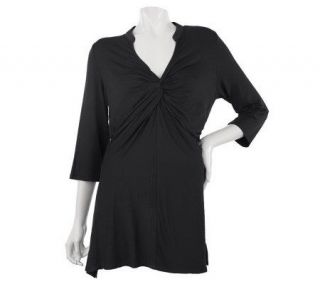 LifeStyle by Legacy Twisted Bodice Tunic —