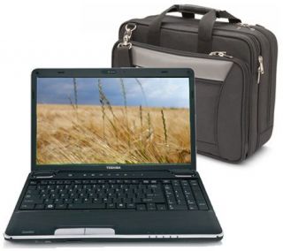 Toshiba A505S6030 16.0 Notebook PC w/Carry Case —