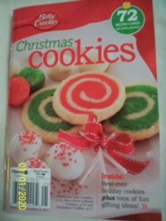 Betty Crocker Christmas Cookies Cookbook Recipe Book Magazine NEW