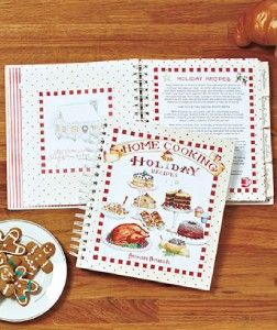 Susan Branch Home Cooking Holiday Recipes Keepsake Binder Organizer