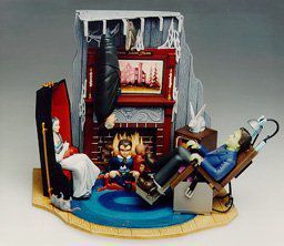 Playing Mantis The Munsters Living Room ModelKit —