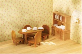 Calico Critters Country Dining Room Furniture Set ~NEW~