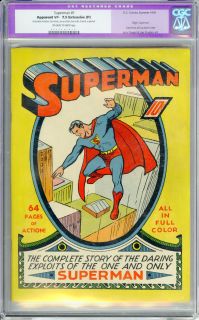 SUPERMAN #1 (D.C. Comics, Summer 1939) Jerry Siegel & Joe Shuster