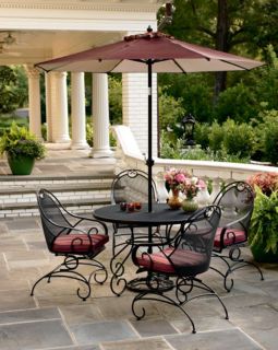 Country Living Stanton 5 Pc. Wrought Iron Outdoors Dining Set Patio