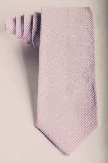 New  Cotton Tie Pink White Check USA