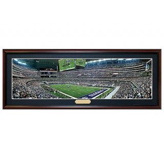 NFL Cowboys Inaugural Game Deluxe Framed Panoramic Photo   C211553