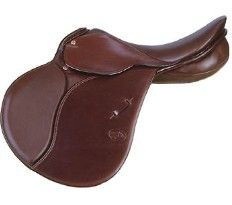New Courbette Stylist Jumping Saddle S283WS 17 5 Brn