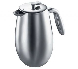 Bodum Columbia 51 oz Coffeemaker   Stainless Steel —