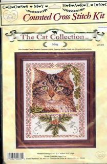 Counted Cross Stitch The Cat Collection Kit  Minx