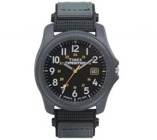 Timex Mens Camper Expedition Watch with BlackNylon Strap —