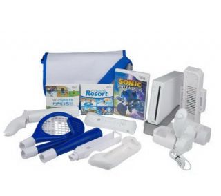 Nintendo Wii Sports Resort Gaming System w Accessories,Cas Sonic 