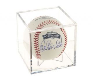 Fenway Park 100 Years Carlton Fisk Autographed Baseball —