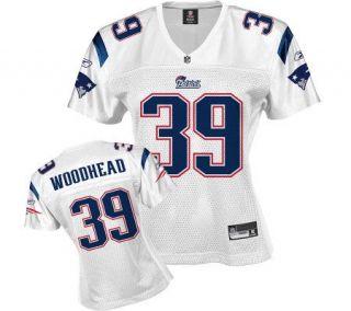NFL Patriots Danny Woodhead Womens White Fashion Jersey —