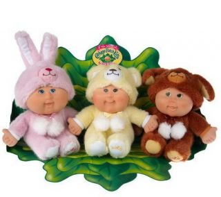 Cabbage Patch Bunny & Bear & Puppy Costumed Snugglies Snugglies