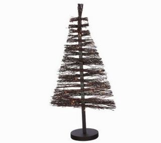 BethlehemLights Pre lit Country Twig 3 Tree with LED Lights